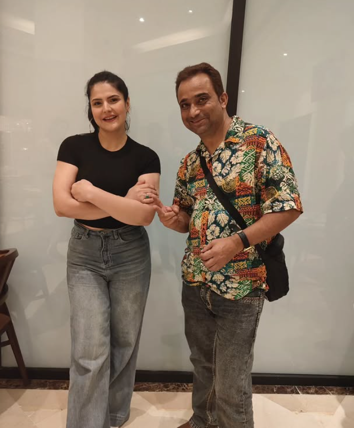Imtiyaz Bhat Spotted With Bollywood Actress Zareen Khan   A New Collaboration in the Making?